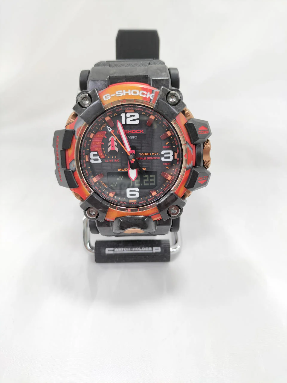 CASIO MUDMASTER FLARE RED GWG-2040-FR-1AJJR
