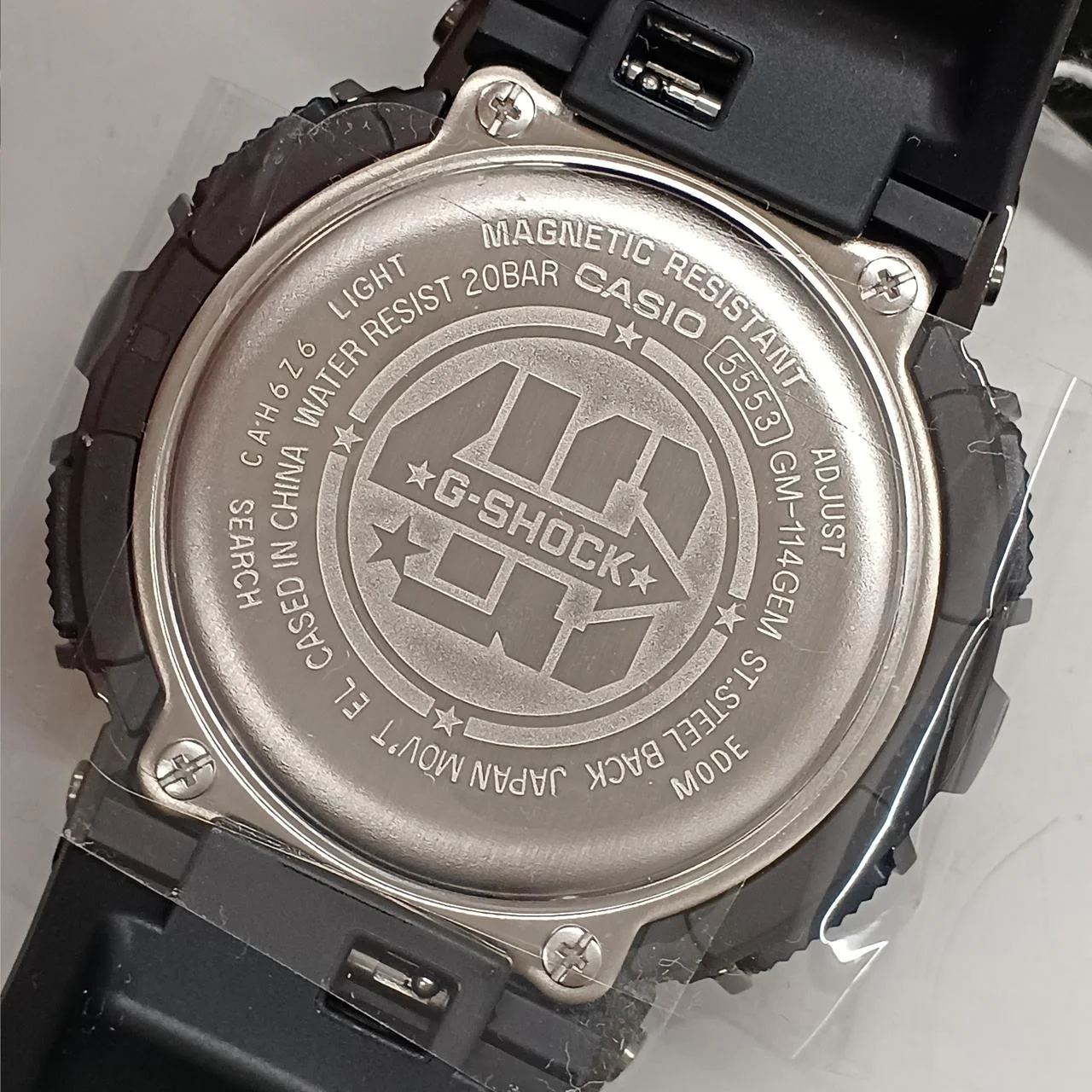CASIO Quartz G-SHOCK watch GM-114GEM-1A9JR - Image 8