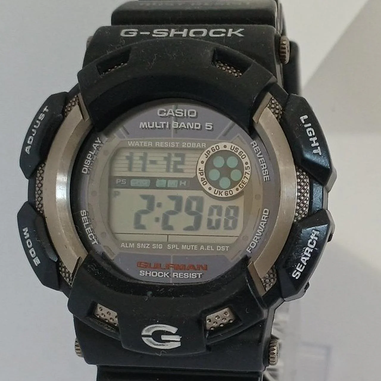 CASIO Quartz Radio-controlled Watch G-SHOCK GULFMAN GW-9100