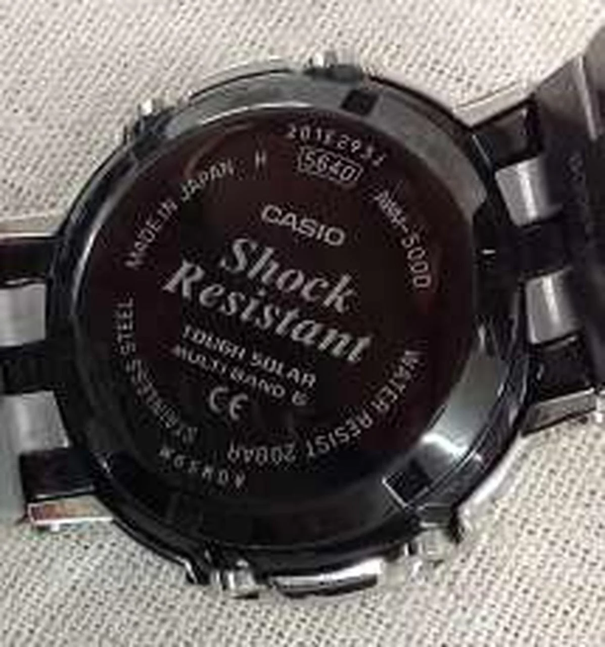 CASIO Radio-controlled solar watch G-SHOCK AWM-500D-1A8JF - Image 8
