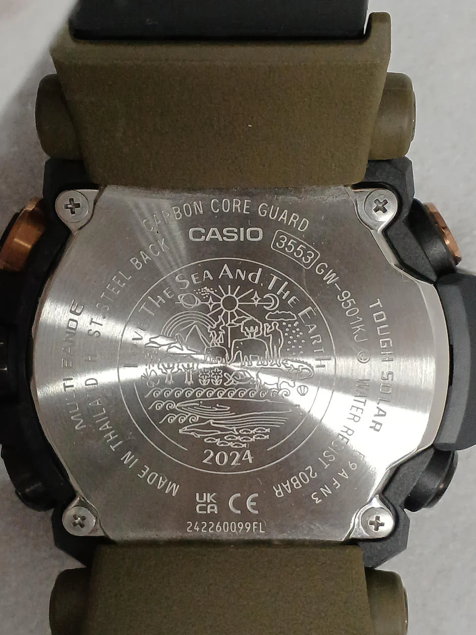 CASIO Radio-controlled solar wristwatch G-SHOCK GW-9501KJ - Image 4