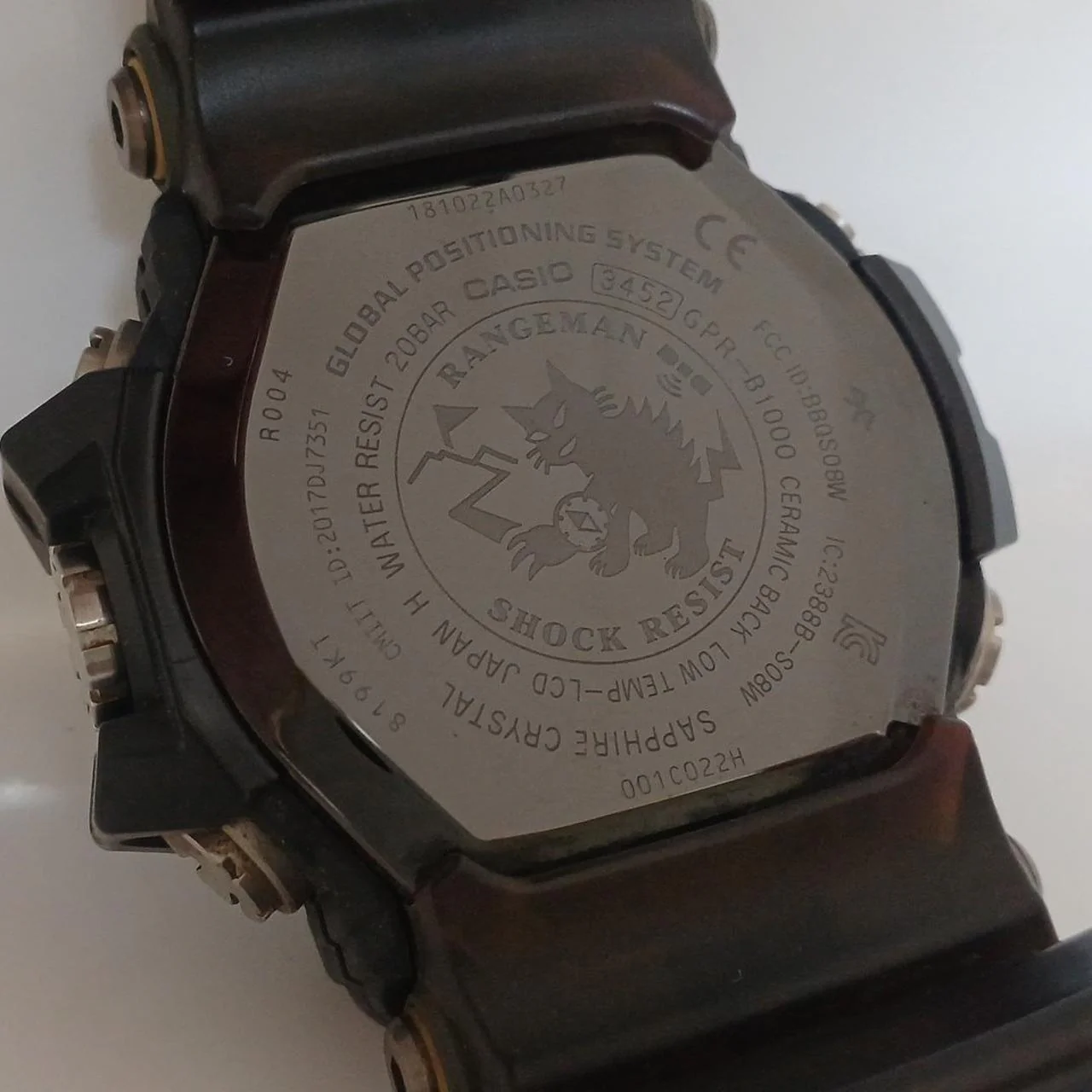 CASIO Solar GPS Radio-Controlled Wristwatch G-SHOCK RANGEMAN GPR-B1000 - Image 12