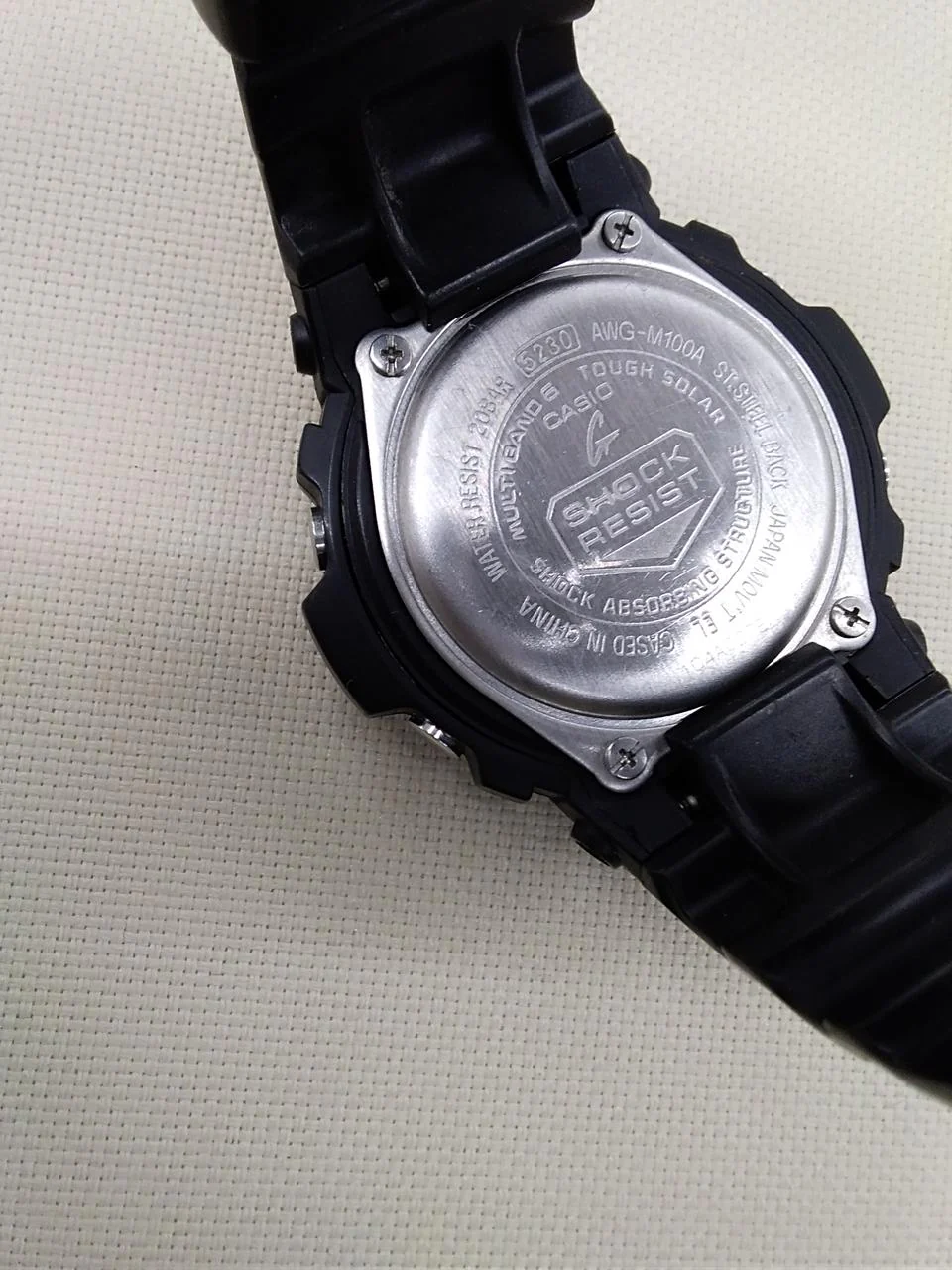 CASIO Solar Radio-Controlled G-SHOCK AWG-M100A - Image 2