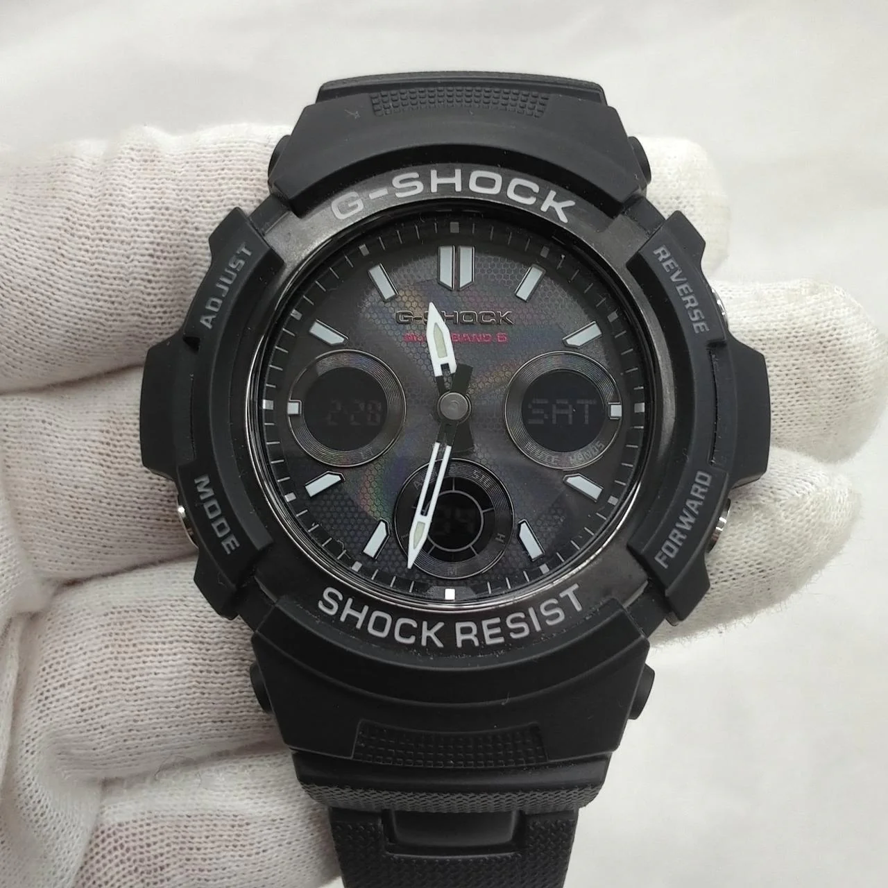 CASIO Solar Radio-Controlled G-SHOCK AWG-M100SBC-1AJF - Image 5