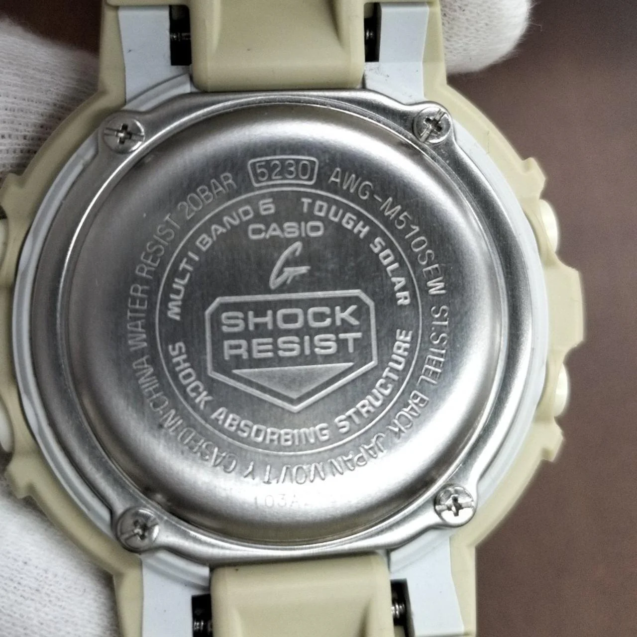 CASIO Solar Radio-Controlled G-SHOCK AWG-M510SEW-7AJF - Image 8