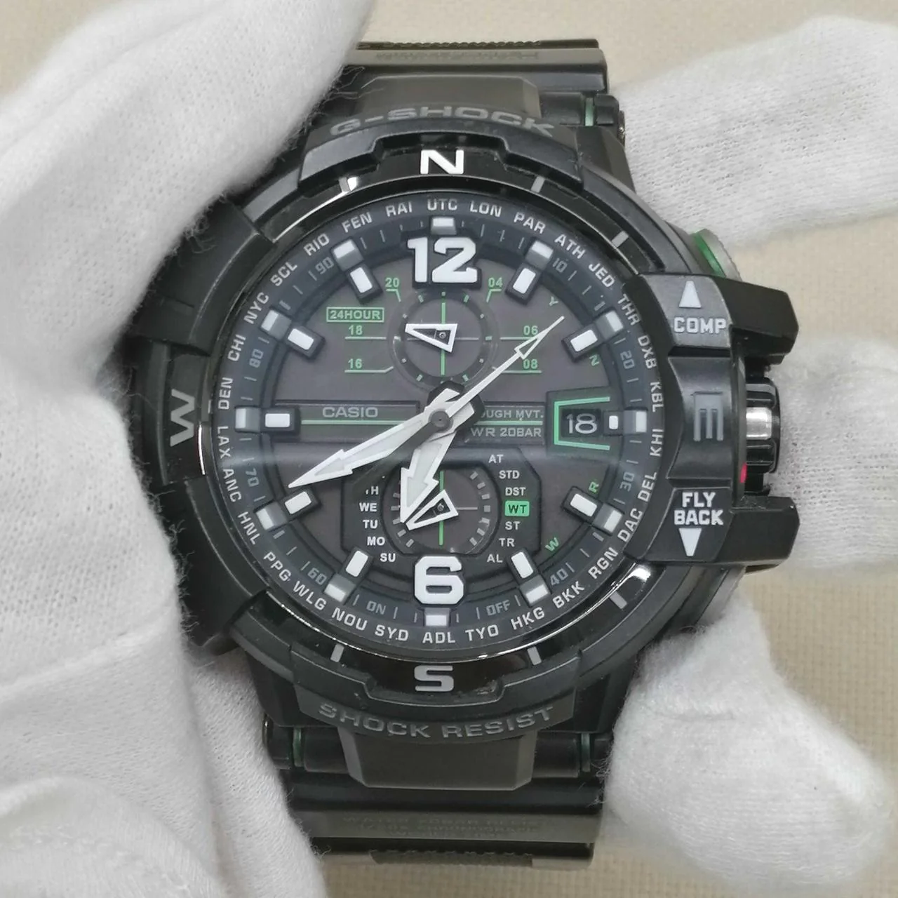 CASIO Solar Radio-Controlled G-SHOCK GW-A1100-1A3JF - Image 5