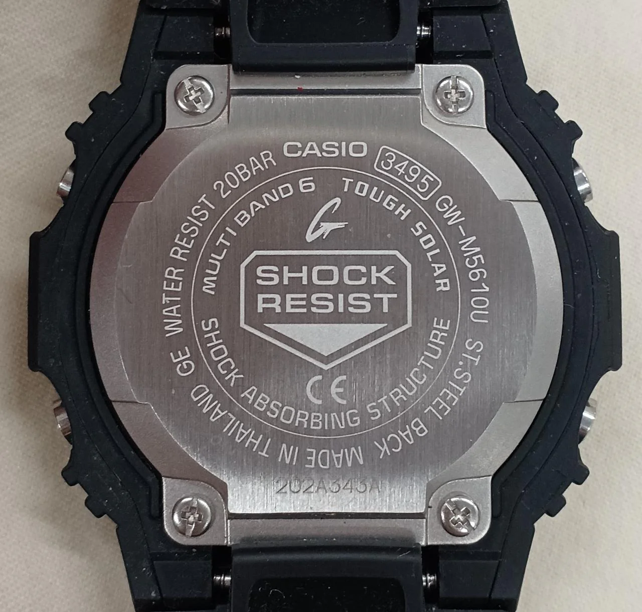CASIO Solar Radio-Controlled Watch GW-M5610U - Image 5