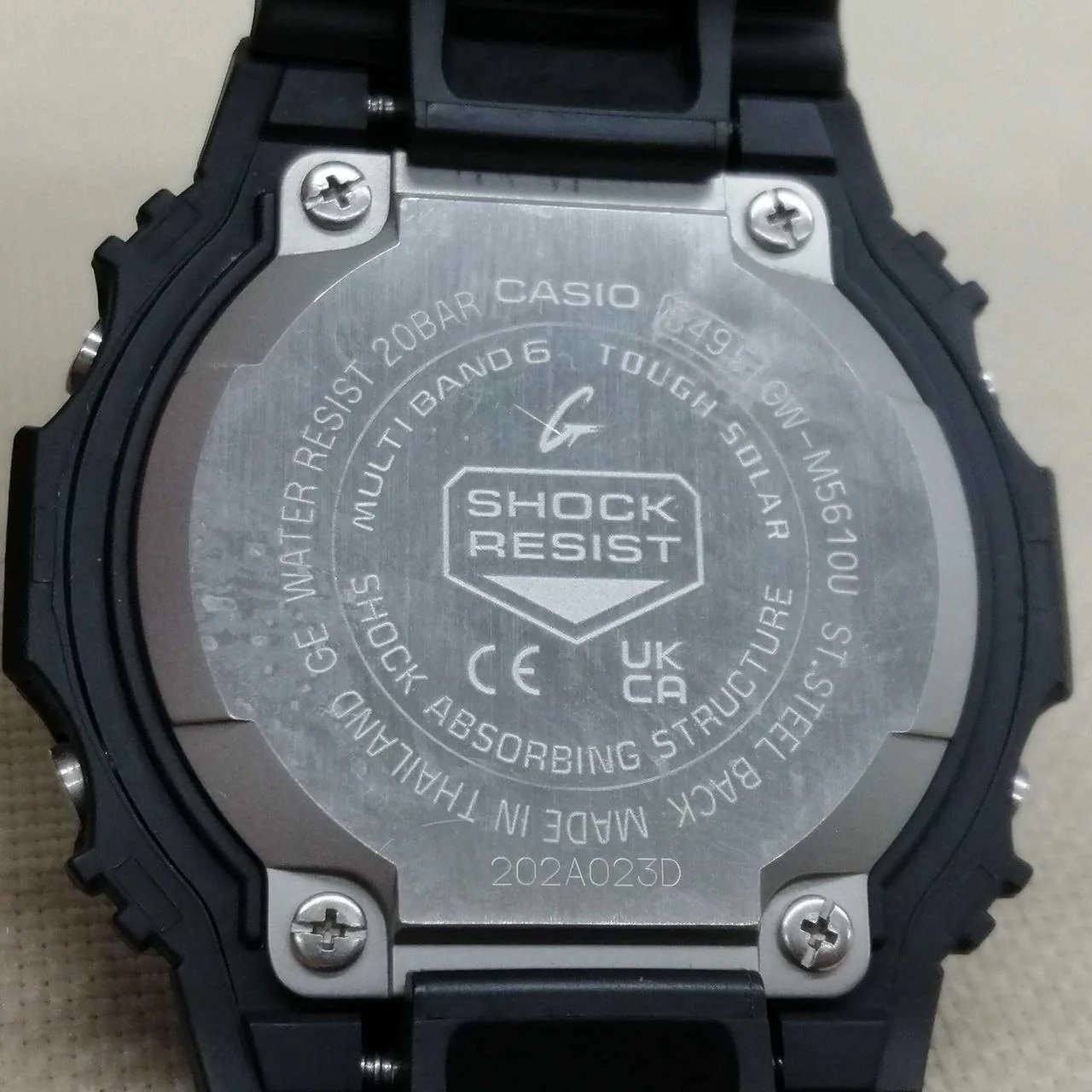 CASIO Solar Radio G-SHOCK GW-M5610U-1JF - Image 5