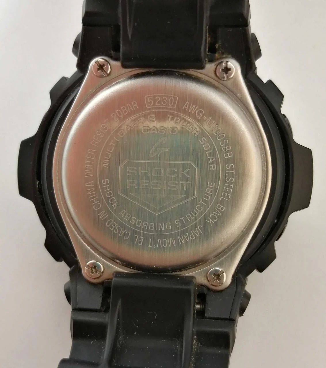 CASIO Solar Watch G-SHOCK AWG-M100SBB - Image 8