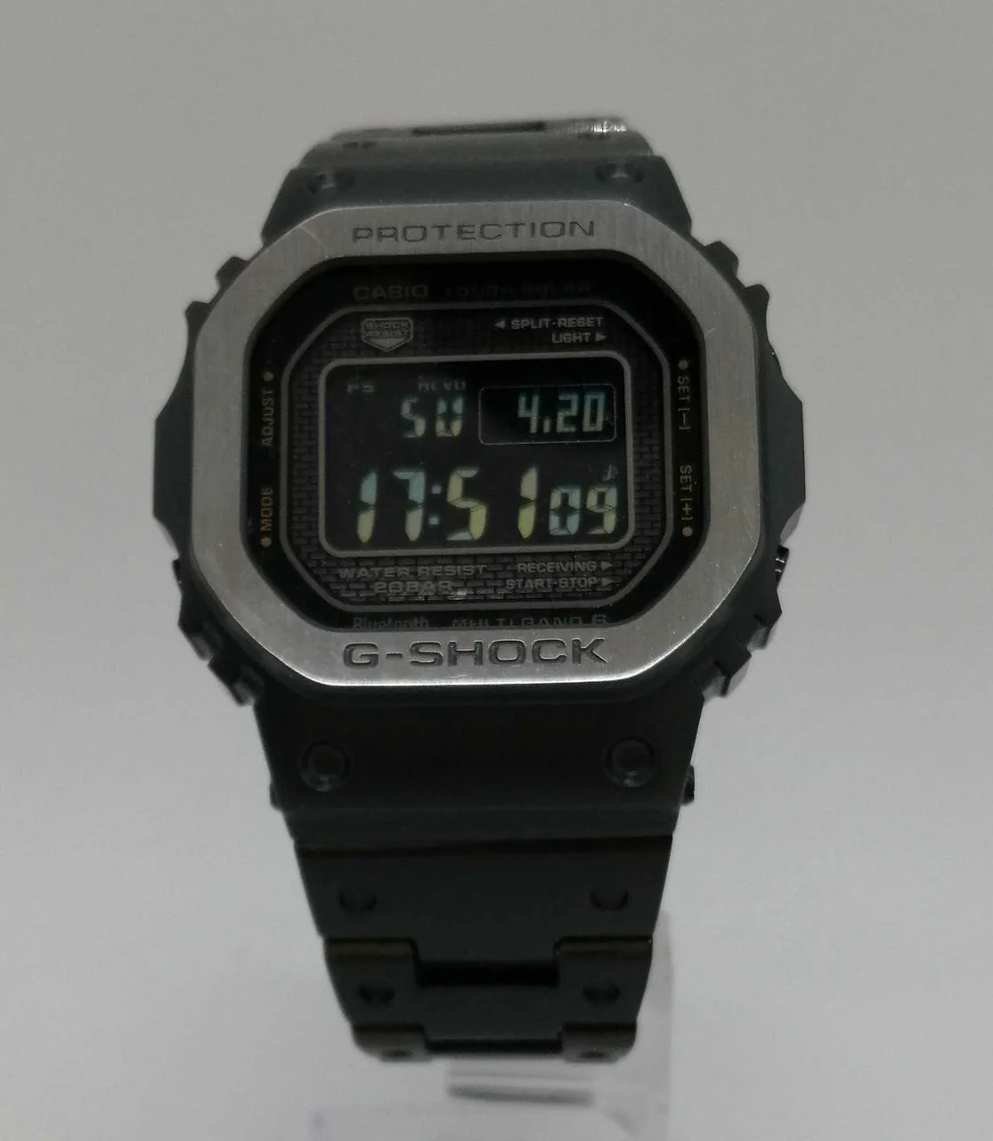 CASIO Tough Solar G-SHOCK FULL METAL GMW-B5000MB-1HF