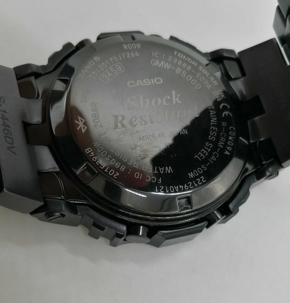 CASIO Tough Solar G-SHOCK FULL METAL GMW-B5000MB-1HF - Image 7