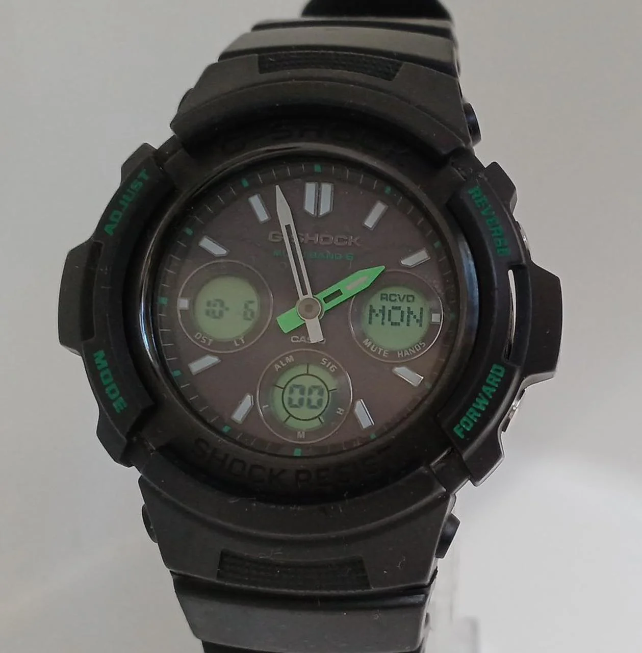 CASIO Tough Solar Radio-Controlled Watch G-SHOCK AWG-M100F