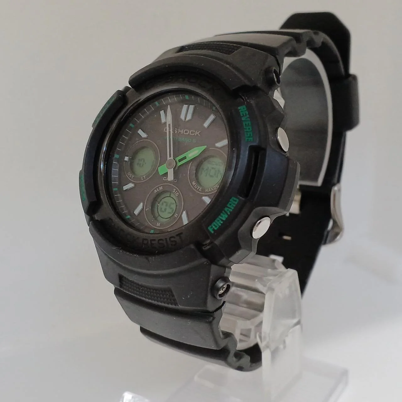 CASIO Tough Solar Radio-Controlled Watch G-SHOCK AWG-M100F - Image 2