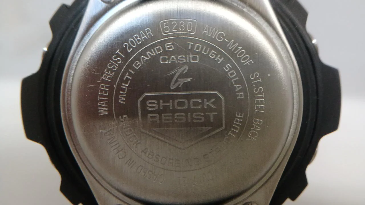 CASIO Tough Solar Radio-Controlled Watch G-SHOCK AWG-M100F - Image 7