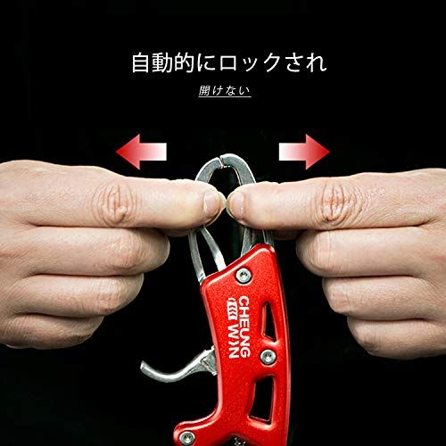 CHEUNGWIN フィッシュグリップ フィッシュキャッチャー 魚掴み器 魚つかみ アルミ製 超軽量 釣り道具 - Image 4
