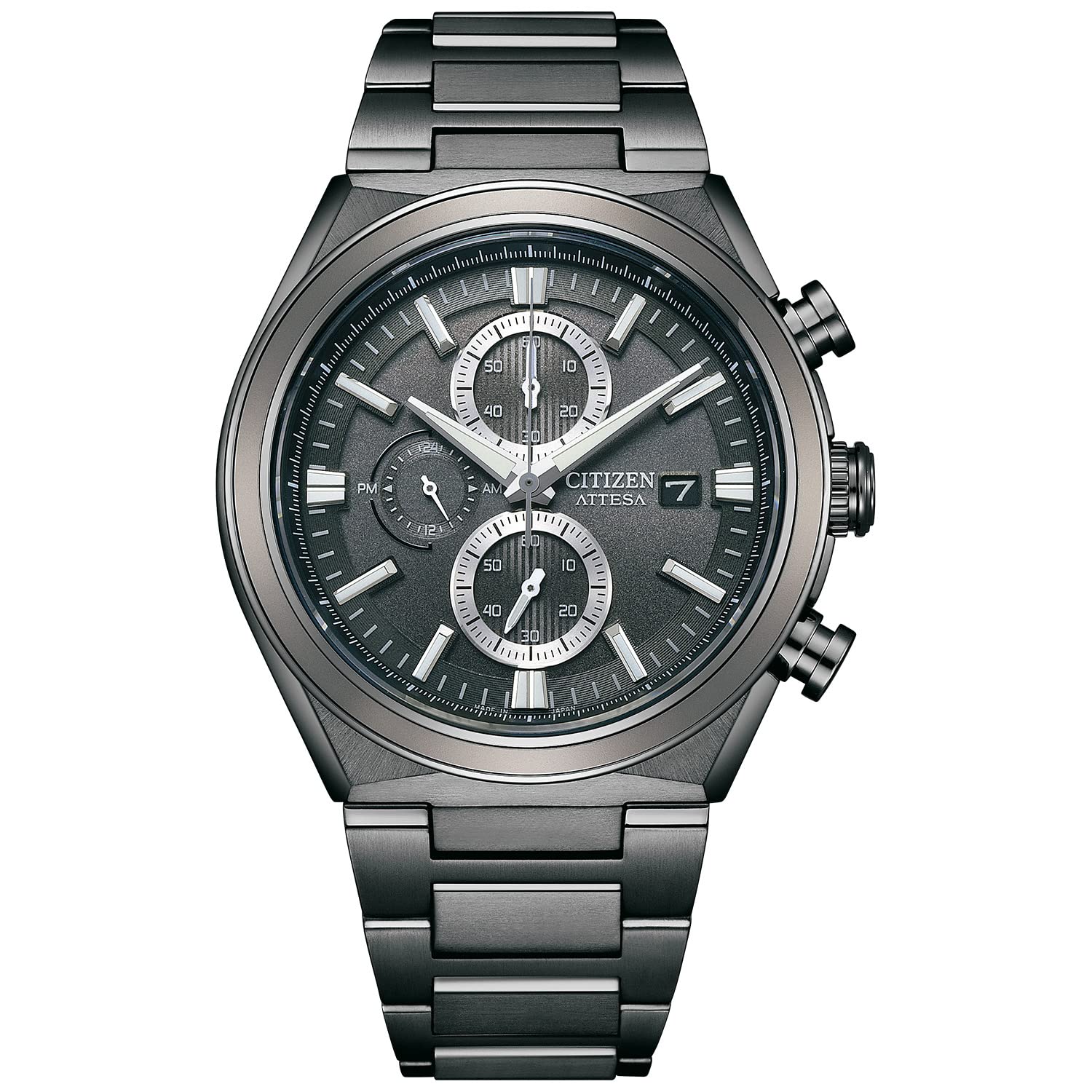 [CITIZEN] 腕時計 アテッサ ATTESA エコ・ドライブ CA0835-61H メンズ ブラック
