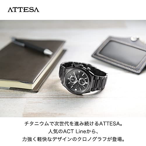 [CITIZEN] 腕時計 アテッサ ATTESA エコ・ドライブ CA0835-61H メンズ ブラック - Image 10