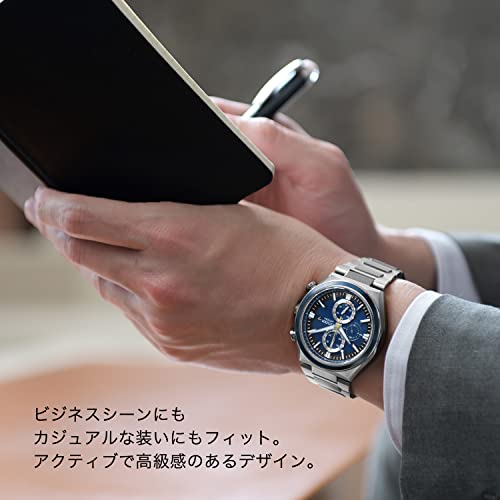 [CITIZEN] 腕時計 アテッサ ATTESA エコ・ドライブ CA0837-65L メンズ ネイビー - Image 6