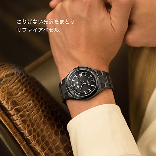 [Citizen] 腕時計 ATTESA 電波ソーラー 防水 シチズン CB3035-72E メンズ ブラック - Image 4