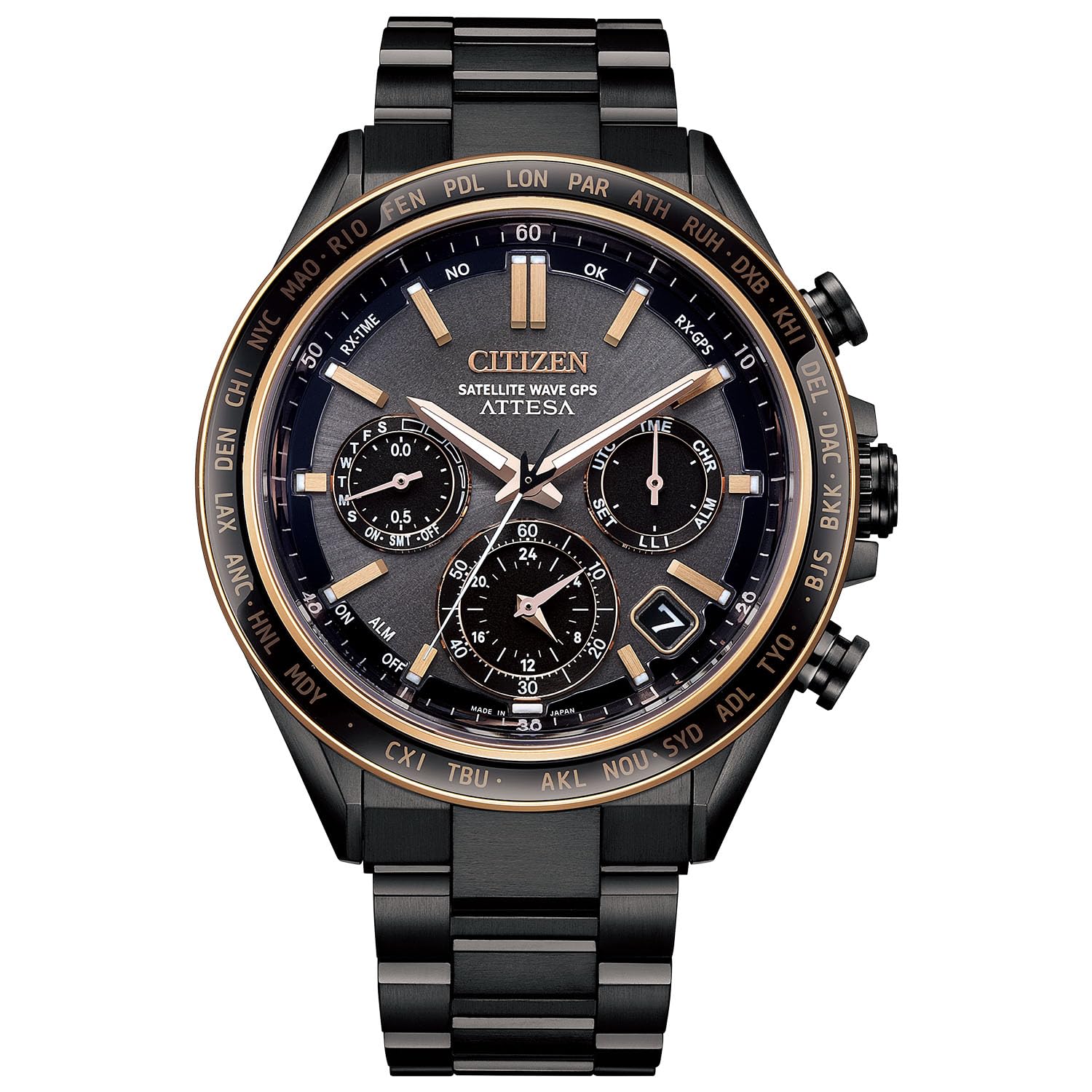 [CITIZEN] 腕時計 ATTESA CC4074-61W メンズ