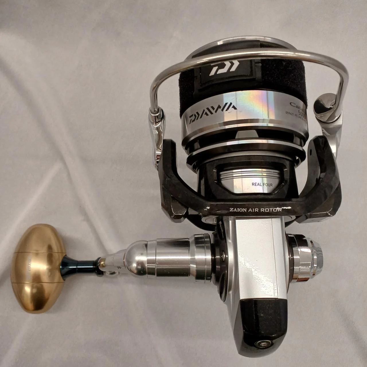 DAIWA 12 Catalina 5000H handle knob changed, 12 Catalina 5000H