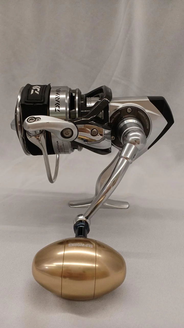 DAIWA 12 Catalina 5000H handle knob changed, 12 Catalina 5000H - Image 3