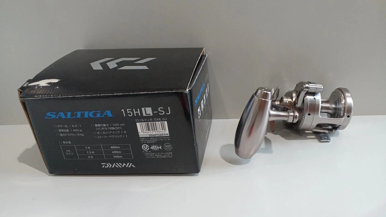 DAIWA Baitcasting Reel 15SALTIGA 15HL-SJ - Image 3