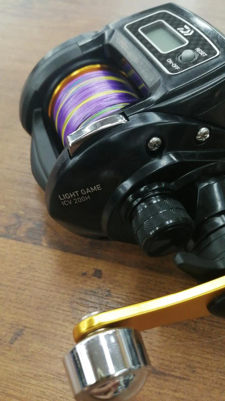 DAIWA Baitcasting Reel LIGHT GAME ICV 200H - Image 8