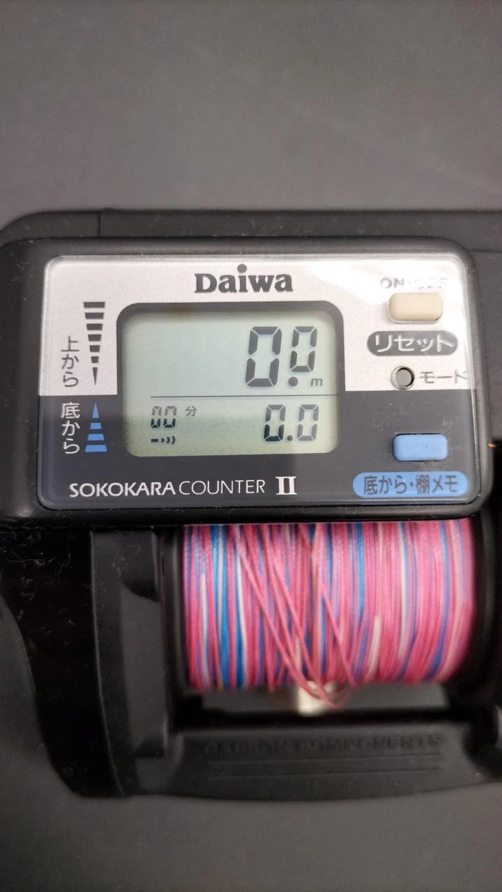DAIWA Boat fishing reel with counter TANASENSOR X350 - Image 9