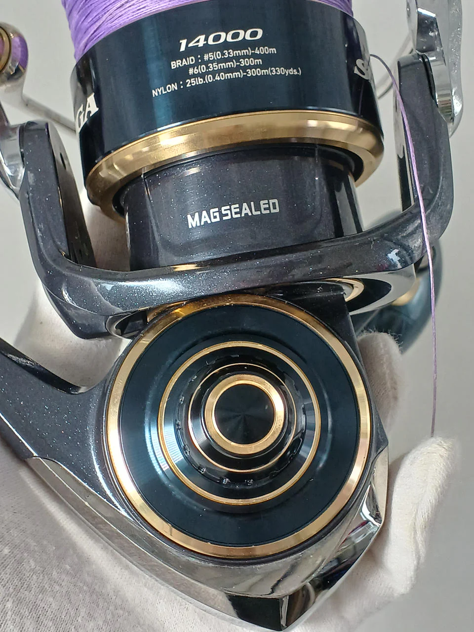 DAIWA Spinning Reel 20 SALTIGA 14000-XH - Image 9