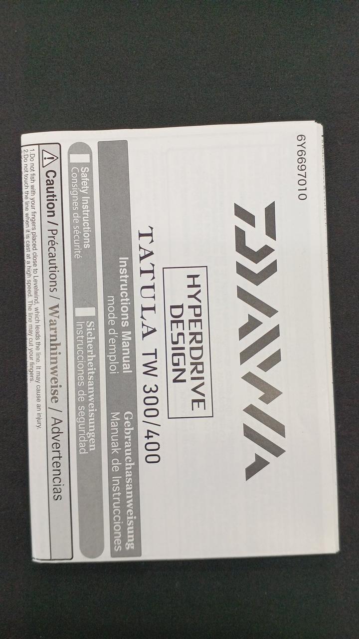 DAIWA TATULA TW300XH TATULA TW300XH - Image 11