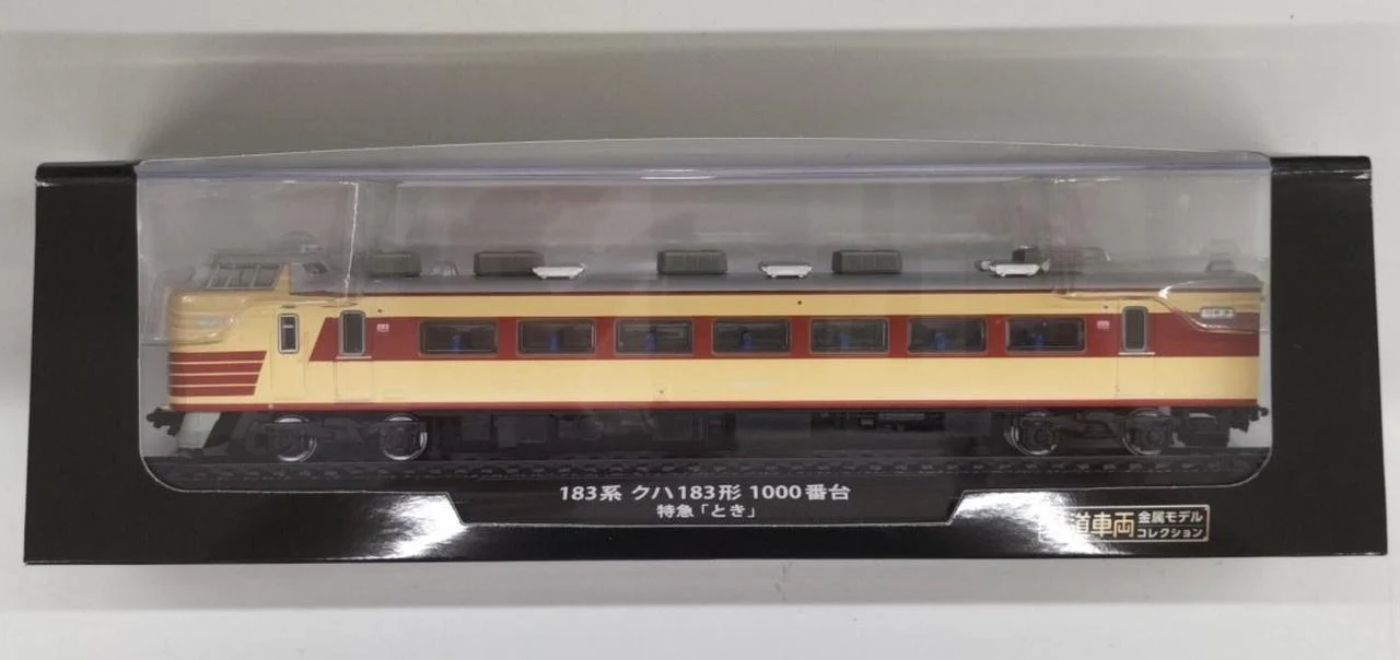 DeAgostini Japan Railway Vehicle Metal Model Collection 183 Series Kuha 183 Series 1000 Limited Express 'Toki' (HO Service)