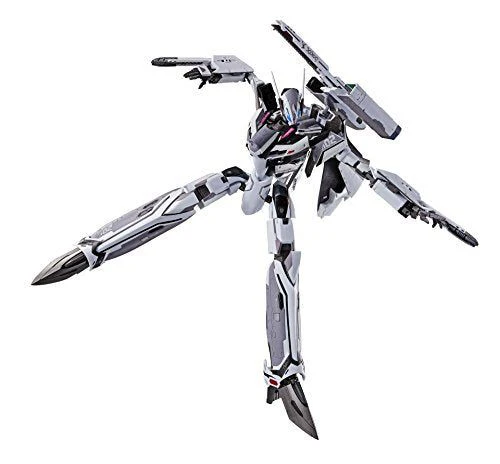 DX超合金 マクロスデルタ VF-31Fジークフリード(メッサー・イーレフェルト機) 約260mm ダイキャスト&ABS&PVC製 塗装済み可動フィギュア