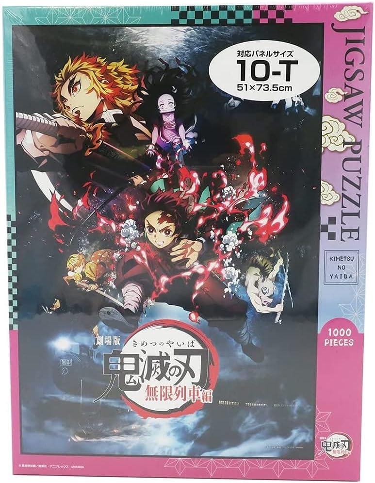 Ensky 1000T-163 Demon Slayer: Kimetsu no Yaiba the Movie: Mugen Train Part 1 - Demon slayer (Puzzle, 1000 Pieces, 51 x 73.5 cm) - Image 2