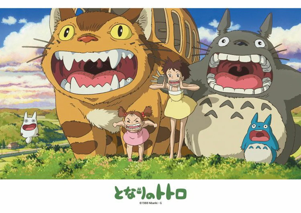 Ensky 108-601 Echo in the sky My Neighbor Totoro - Ghibli (Puzzle, 108 Pieces, 18.2 x 25.7 cm)