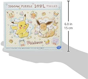 Ensky 108-L756 Pokemon Crayon Art - Pokémon (Puzzle, 108 Pieces, 18.2 x 25.7 cm) - Image 2