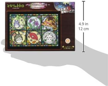Ensky 208-AC37 My Neighbor Totoro Art Crystal Totoro's Seasonal News - Ghibli (Puzzle, 208 Pieces, 18.2 x 25.7 cm) - Image 3