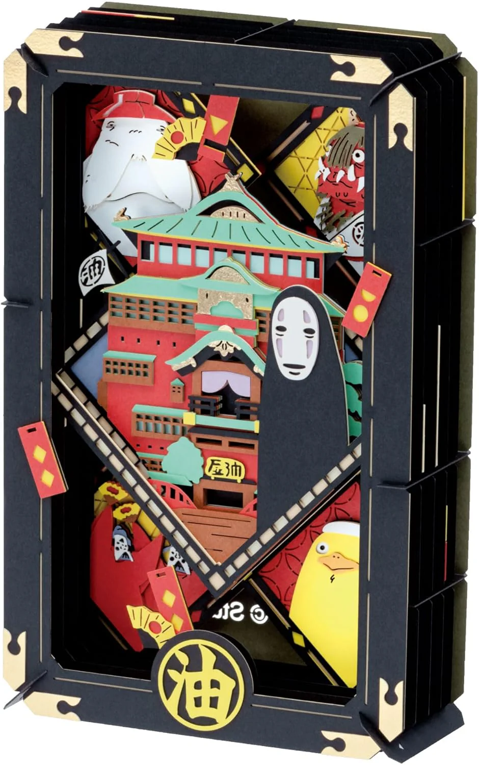 Ensky PT-L52 Spirited Away A customer at the bathhouse - Paper Theater - Image 2