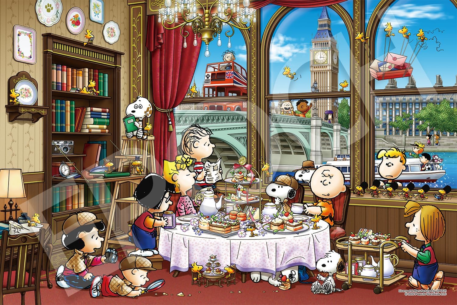 Epoch １２－６１４ｓ Snoopy in London Puzzle