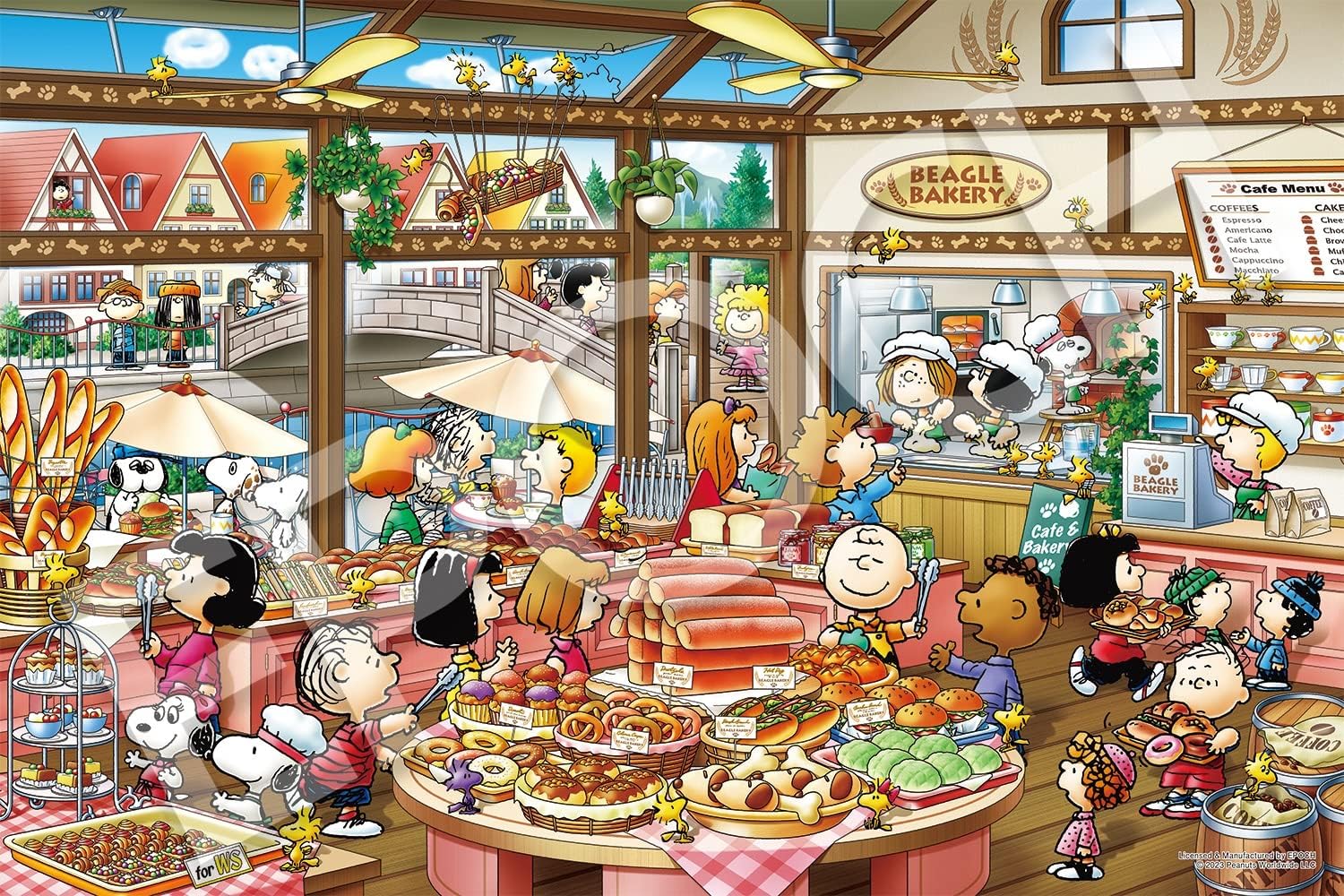 Epoch ２２－５０６ PEANUTS Beagle Bakery Puzzle