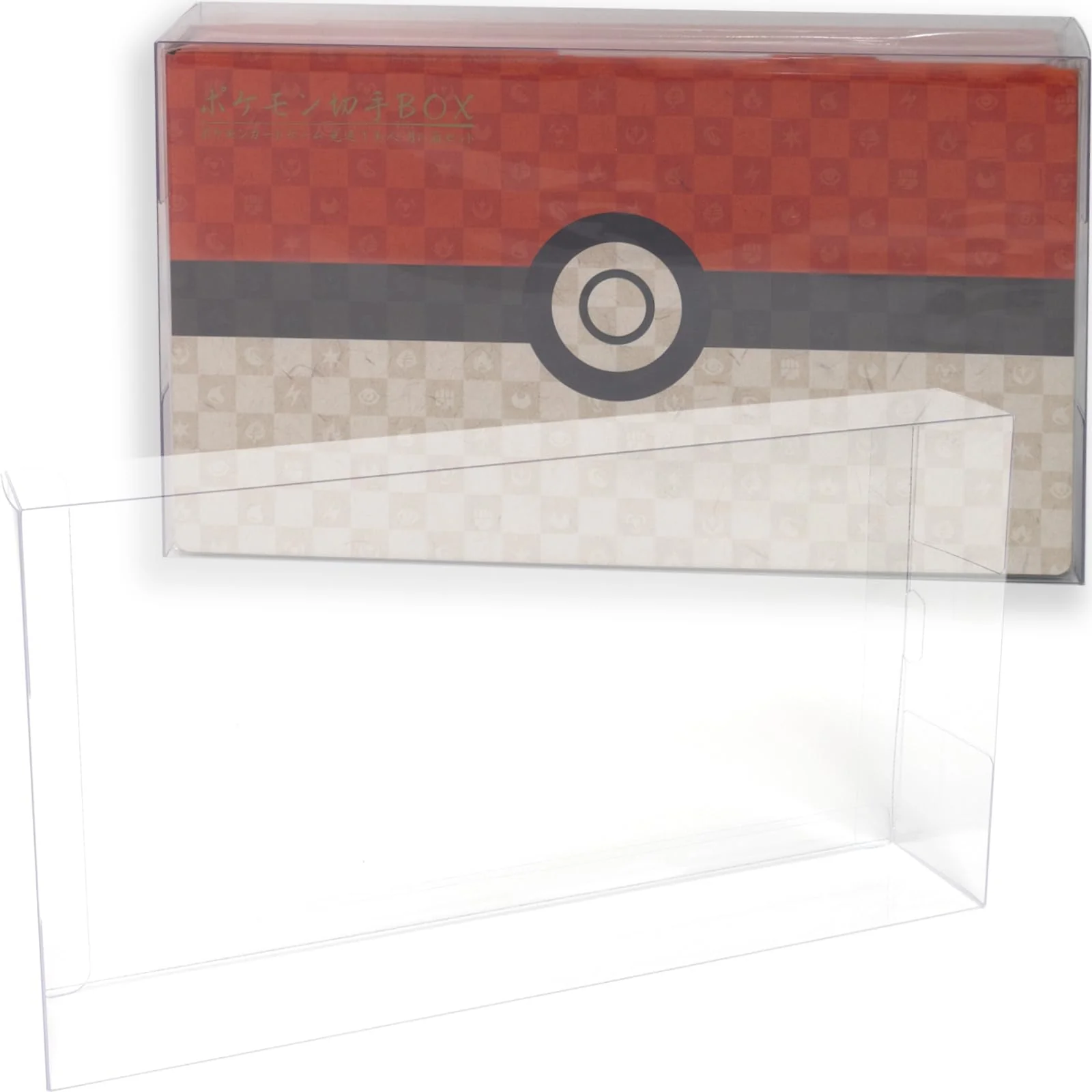 EYESRAIL Boxx Guardian ポケモンカード用 BOX ローダー UVカット 国内製造 コレクション 透明 保管ケース (ポケモン切手BOX ～見返り美人・月に雁セット～, 【1個】)