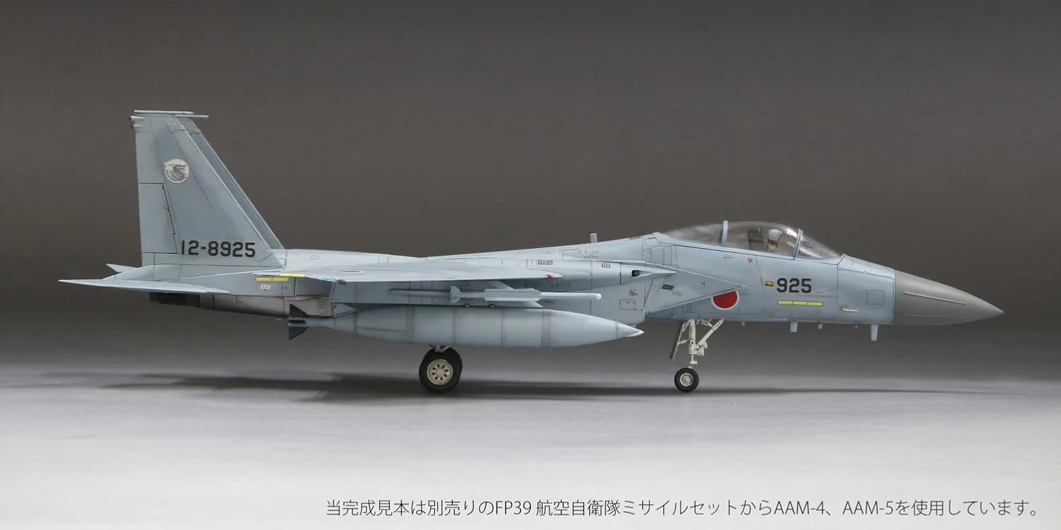 Fine Molds FF02 1/72 Jet Series Air Self-Defense Force F-15J Fighter JMSIP (With Pilot) - Image 5