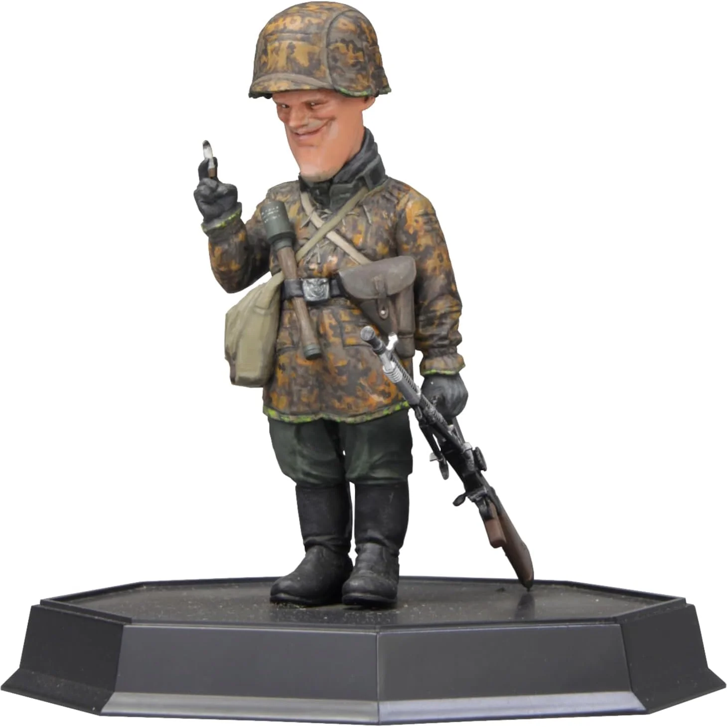 Fine Mold FT01 1/12 World Fighter Collection German WSS Soldier Rudolph Assault & ZB-26 Light Machine Gun