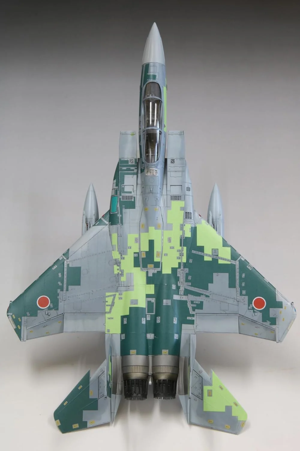 Fine Molds FK05 1/72 Japan Air Self-Defense Force F-15DJ Aggressor [Digital Green Camouflage] - Image 7