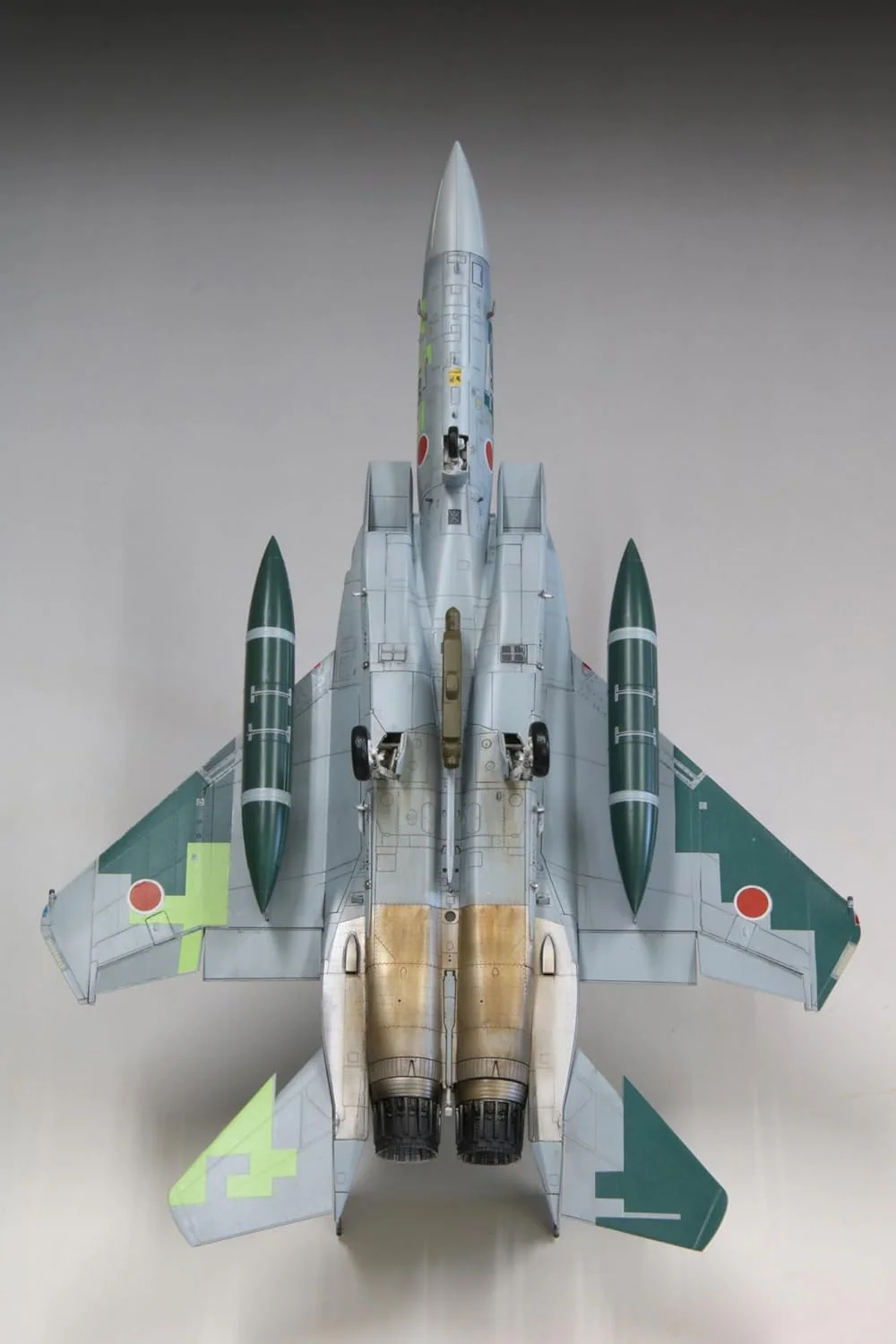 Fine Molds FK05 1/72 Japan Air Self-Defense Force F-15DJ Aggressor [Digital Green Camouflage] - Image 8