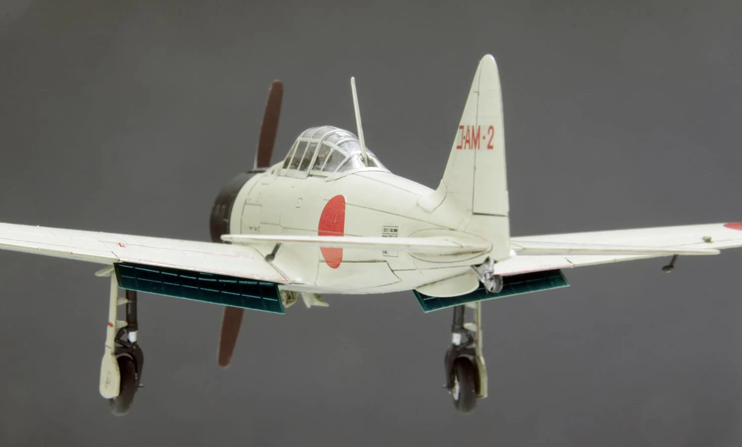 Fine Molds FR03 1/72 IJN 12-Shi Experimental Carrier Fighter A6M1 (ZERO prototype) - Image 4