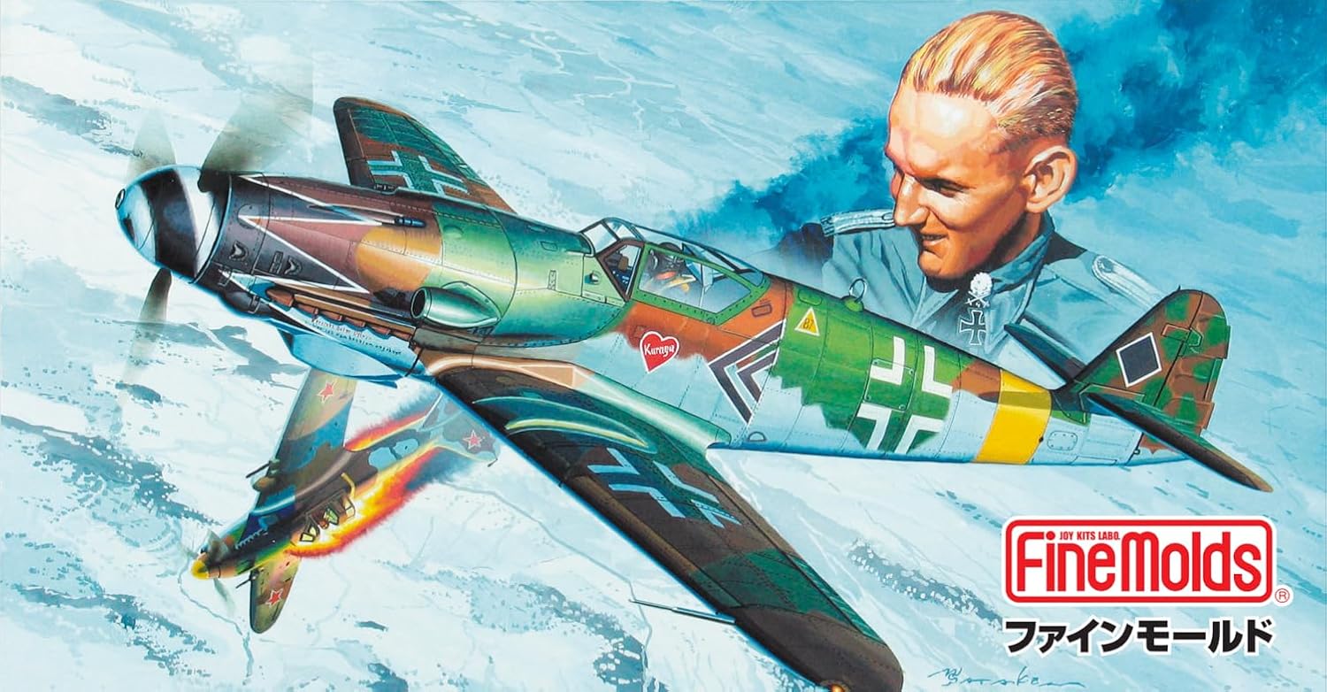Fine Molds LW04 1/72 Messerschmitt Bf 109 K-4 Hartmann's Final Combat - Image 2
