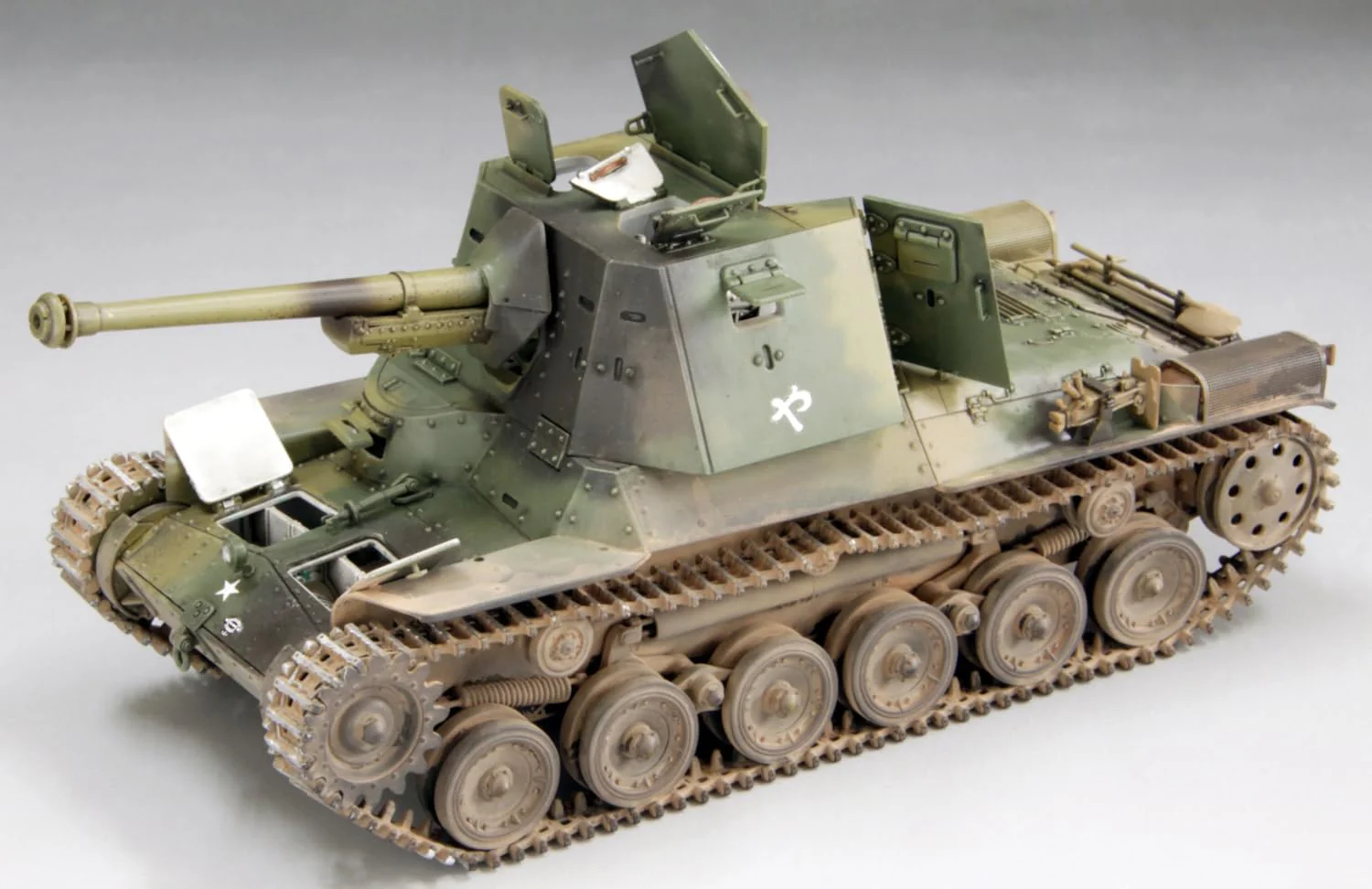 Fine Molds MR02 1/35 Imperial Japanese Army Type 3 Gun Tank HoNi III - Image 3