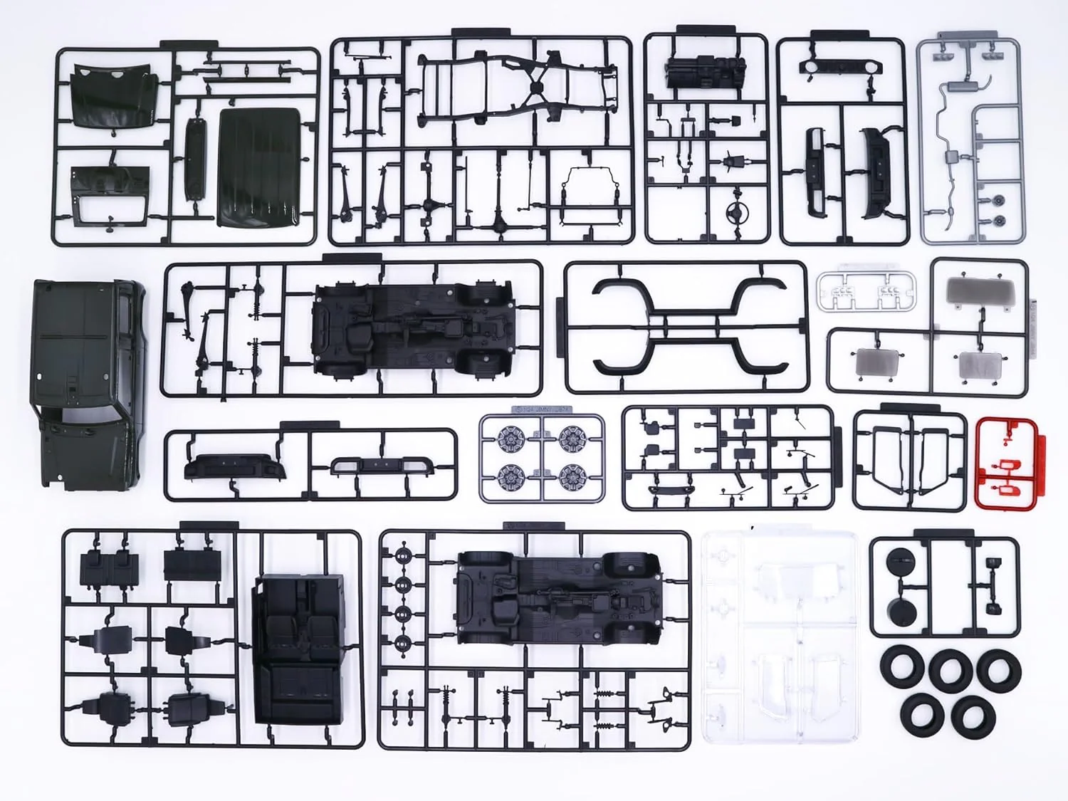 Fujimi 1/24 Car NEXT Series No. 23 Suzuki Jimny Sierra JB74 (JC/Jungle Green) - Image 2