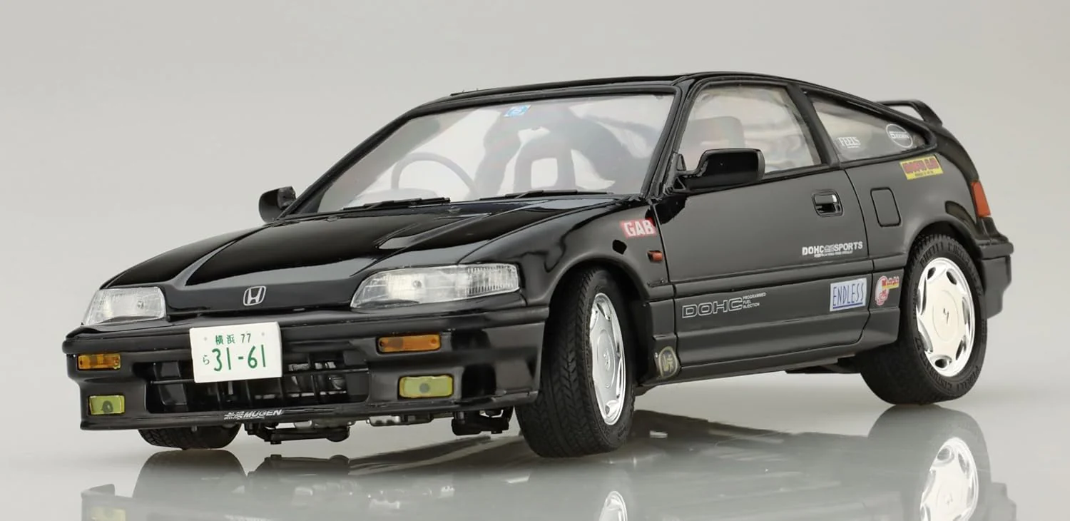 Fujimi 1/24 Touge Series No.2 EX-1 Honda Cyber CR-X SI (with Carbon Bonnet Decal)